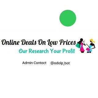 Online Deals on low Prices - Telegram Channel - English ( India )