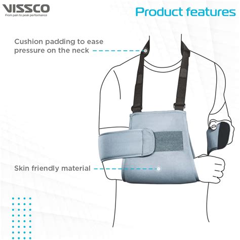 Buy VISSCO SHOULDER IMMOBILIZER | PROVIDES SUPPORT FOR SHOULDER ...