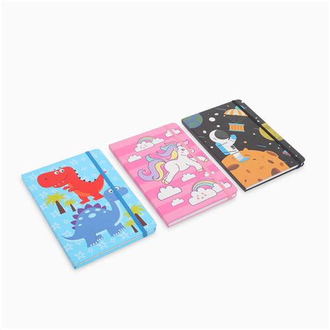ZORSE fancy notebook with strap and whimsical illustrations, capturing ...