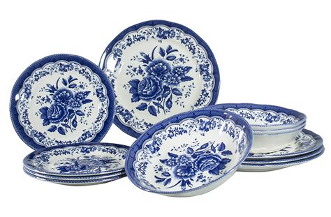 Buy Tudor Royal Collection 12-Piece Premium Quality Porcelain ...