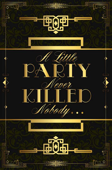 A Little Party Never Killed Nobody Poster | Step and Repeat LA