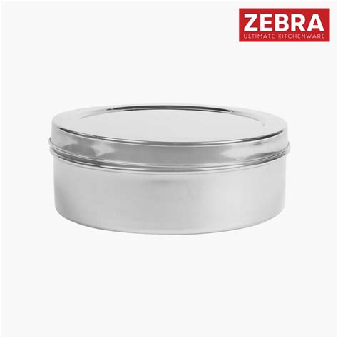 Buy ZEBRA Stainless Steel Spice Box - 1.3L from Zebra at just INR 1570.0