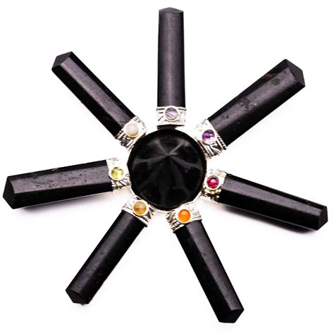 Black Agate Orgone Pyramid: Strong Protection & Power!