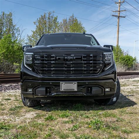 2022+ GMC Sierra 1500 Blackout Denali Style Grille Package – VIP Auto Accessories