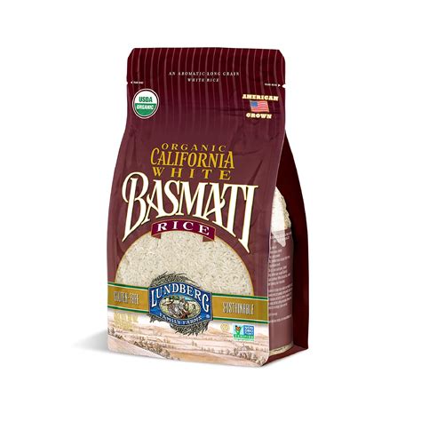 Buy Lundberg Basmati Rice, Long Grain White Rice - Non-Sticky, Fluffy ...