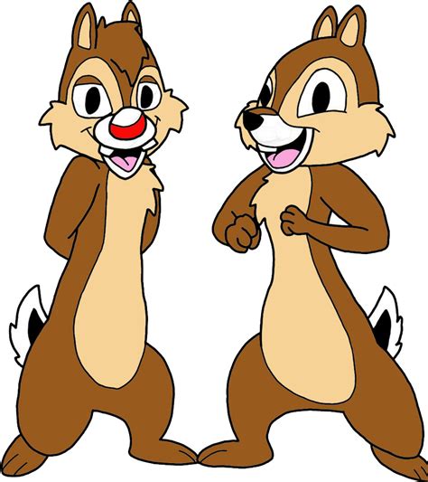 Chip and Dale Cartoon 的图像结果