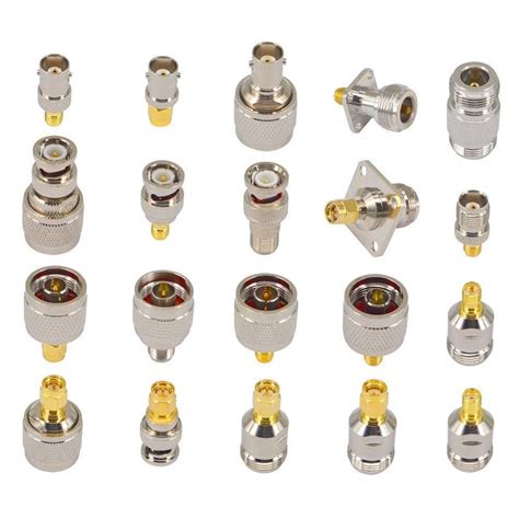 SMA to N BNC TNC F Type Connectors Kits N to SMA BNC to SMA TNC to SMA ...