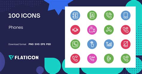 Phones Icon Pack | Flat | 99 .SVG Icons