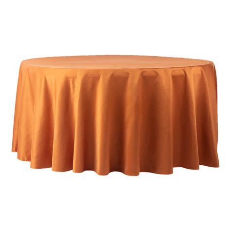 Lamour Satin 120 inch Round Tablecloth White at CV Linens