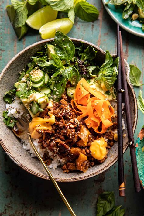 25 Minute Banh Mi Rice Bowls