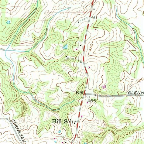 Denmark, TN (1959, 24000-Scale) Map by United States Geological Survey | Avenza Maps