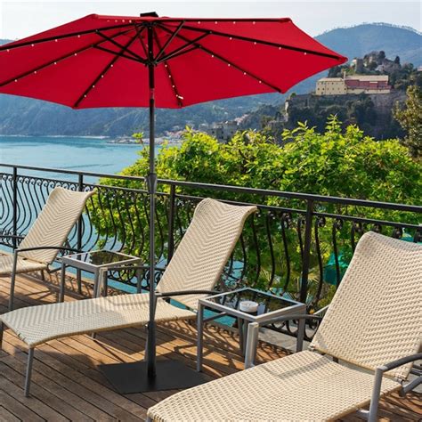 BABOOM Square Umbrella Base Stand Black Patio Umbrella Base BOM-0531-CO ...