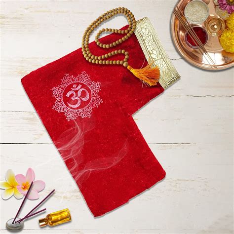 Shoppersduniya Japa Mala Gomukhi Bag,Bag-Japa Mala Bag-Bead Bag for ...