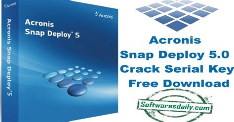 Image result for Acronis Snap Deploy 5 License Key