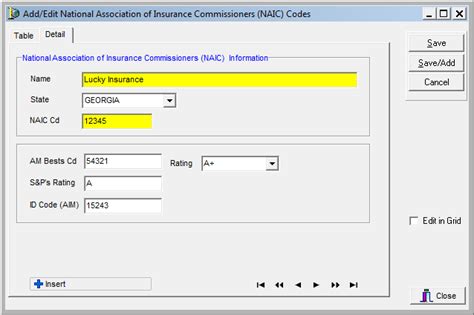 Image result for NAIC Code On Progressive Insurance Cards