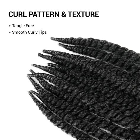 Buy 24 Inch 6 Packs AU-THEN-TIC 2X Jumbo Senegalese Twist Crochet Braid ...