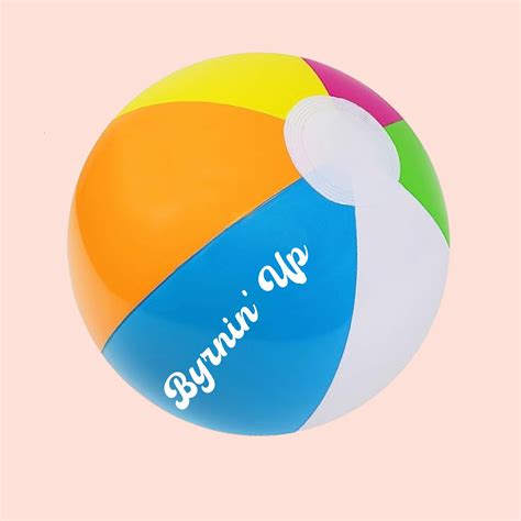 Personalized Wedding Beach Balls