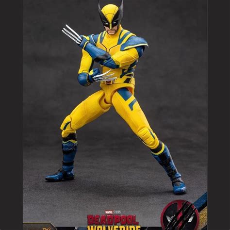 ZD toys Marvel Wolverine Action Figure in Classic Yellow & Blue Suit ...