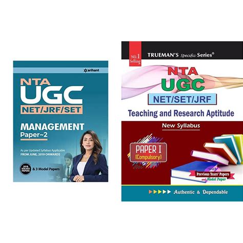Buy NTA UGC (NET/JRF/SET) Management 2019+Trueman's UGC NET/SET General ...