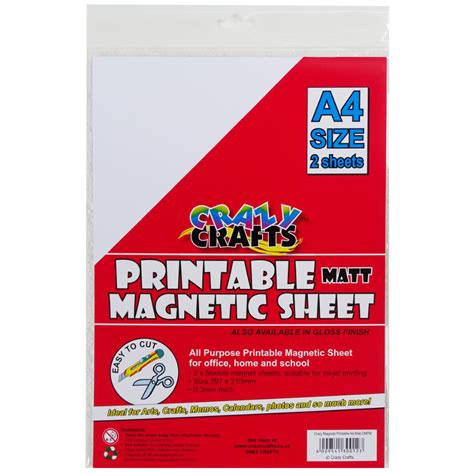 Printable Magnetic A4 Sheet – Funstoregalore