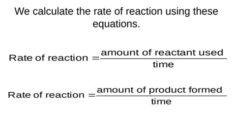 Image result for Rate of Reaction Example