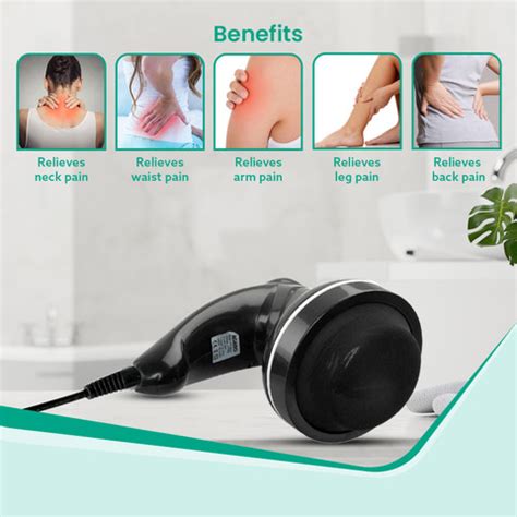 AGARO Handheld full body electric atom massager for Pain relief and ...