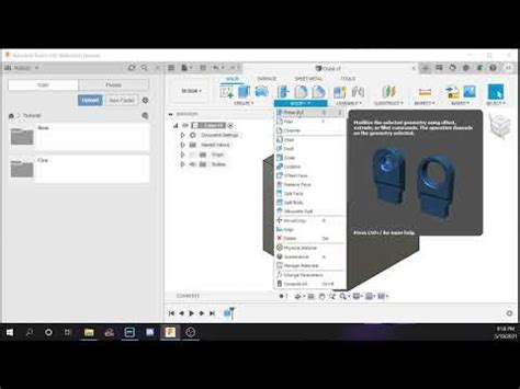 Image result for Autodesk Fusion 360 Tutorial