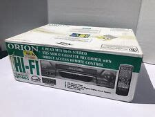 Buy Orion VR5005 4 Head Hi Fi Stereo VHS VCR Video Cassette Recorder ...
