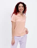 Buy American Eagle Women Peach Polo Shirt Online