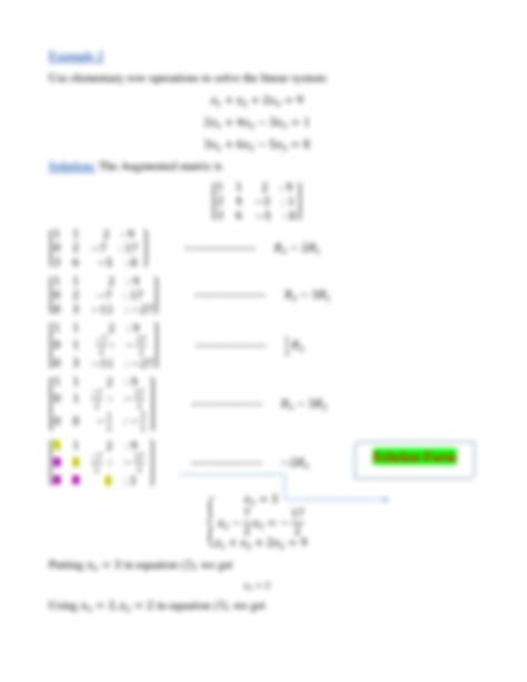 Image result for Gauss Jordan Method Examples