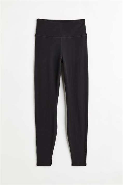 Warm running tights in DryMove™ - Black - Ladies | H&M IN