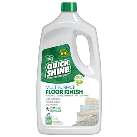Amazon.com: Quick Shine Multi Surface Floor Finish 64oz | Cleaner ...