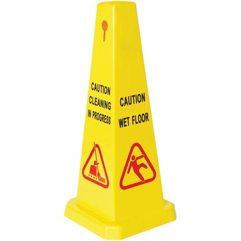 Caution Wet Floor Cone
