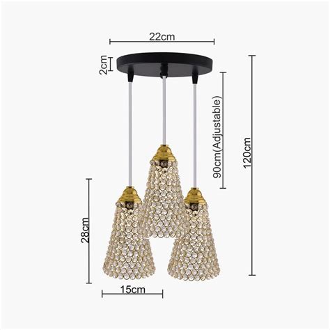 Buy HOMESAKE Metal Cluster Ceiling Lamp from Homesake at just INR 4998.0
