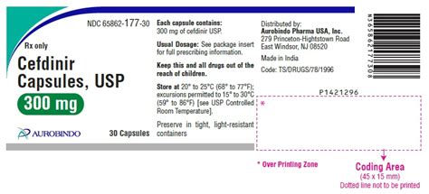 NDC 65862-177 Cefdinir Capsule Oral