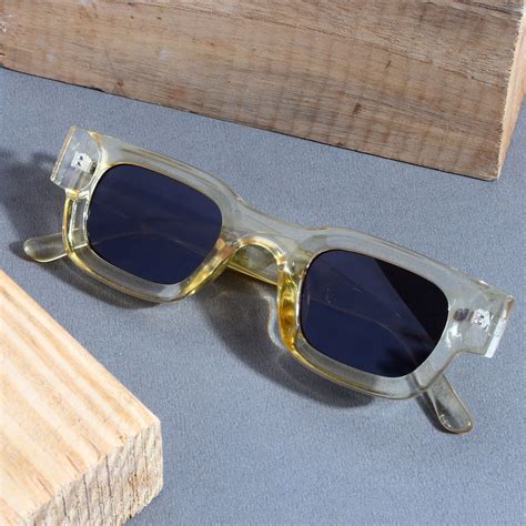 Yellow Black V1 Vintage Sunglasses – Explore at GoGlassic – Go Glassic