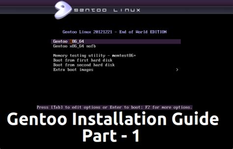 Gentoo Linux 11.2 LiveDVD disponible – La mirada del replicante