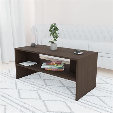 SBF Furniture Engineered Wood Coffee Table/Center Table with Storage ...