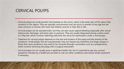 Disease of Uterine Cervix and Various Cytology Tests.pptx | Sexual ...