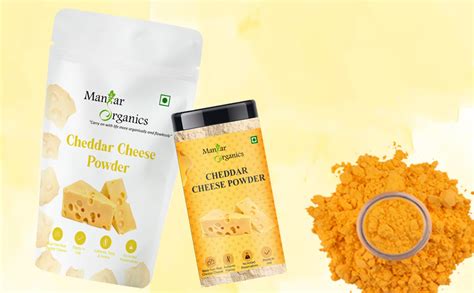 ManHar Organics Cheddar Cheese Powder Seasoning 500g – Perfect Flavor ...