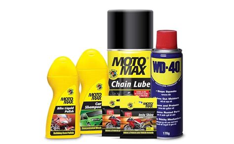 Pidilite Motomax Bike Grooming & Maintenance Mega Kit 1 - Car Shampoo ...