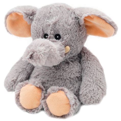 Warmies Heatable Scented Elephant Stuffed Animal, 13" - Classic Stuffed ...