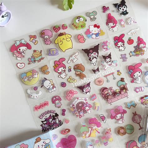Sanrio Character Sticker Set ( 100 sheets ) – The Magic Trunk