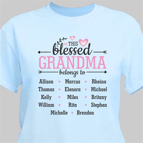 Grandma T Shirt Design