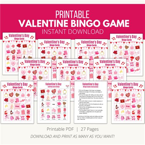 Valentines Bingo Printable - Add A Little Adventure