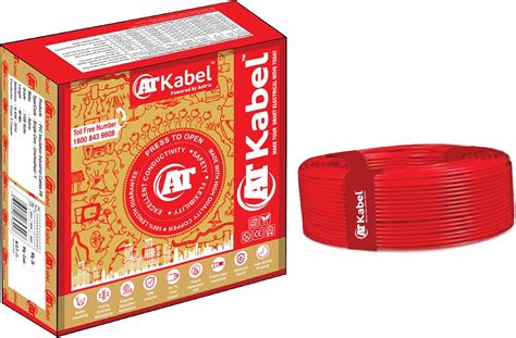 AT Kabel Single core FR PVC 90 mtr Wire -wiring Homes Buildings ...