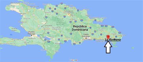 ¿Dónde está La Romana (República Dominicana)? Mapa La Romana (República ...
