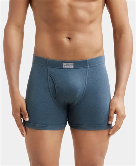 Buy Super Combed Cotton Rib Solid Boxer Brief with Ultrasoft and ...