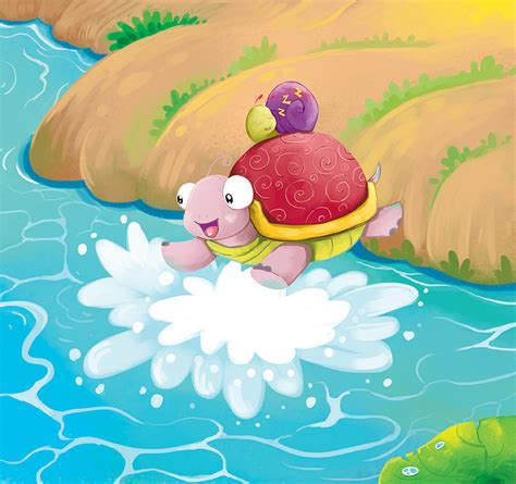 小绘本懒惰的蜗牛|插画|儿童插画|yoyooo - 原创作品 - 站酷 (ZCOOL)