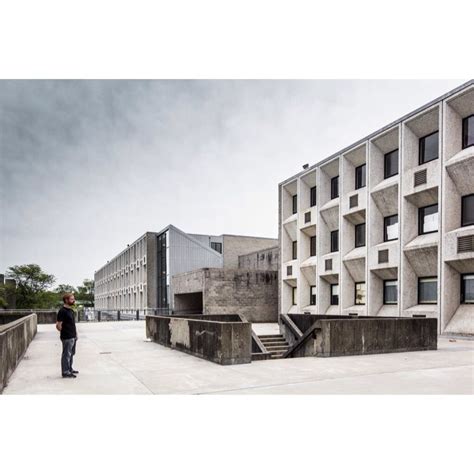 Madison Park High School by Marcel Breuer & Associates, 1966-77.
